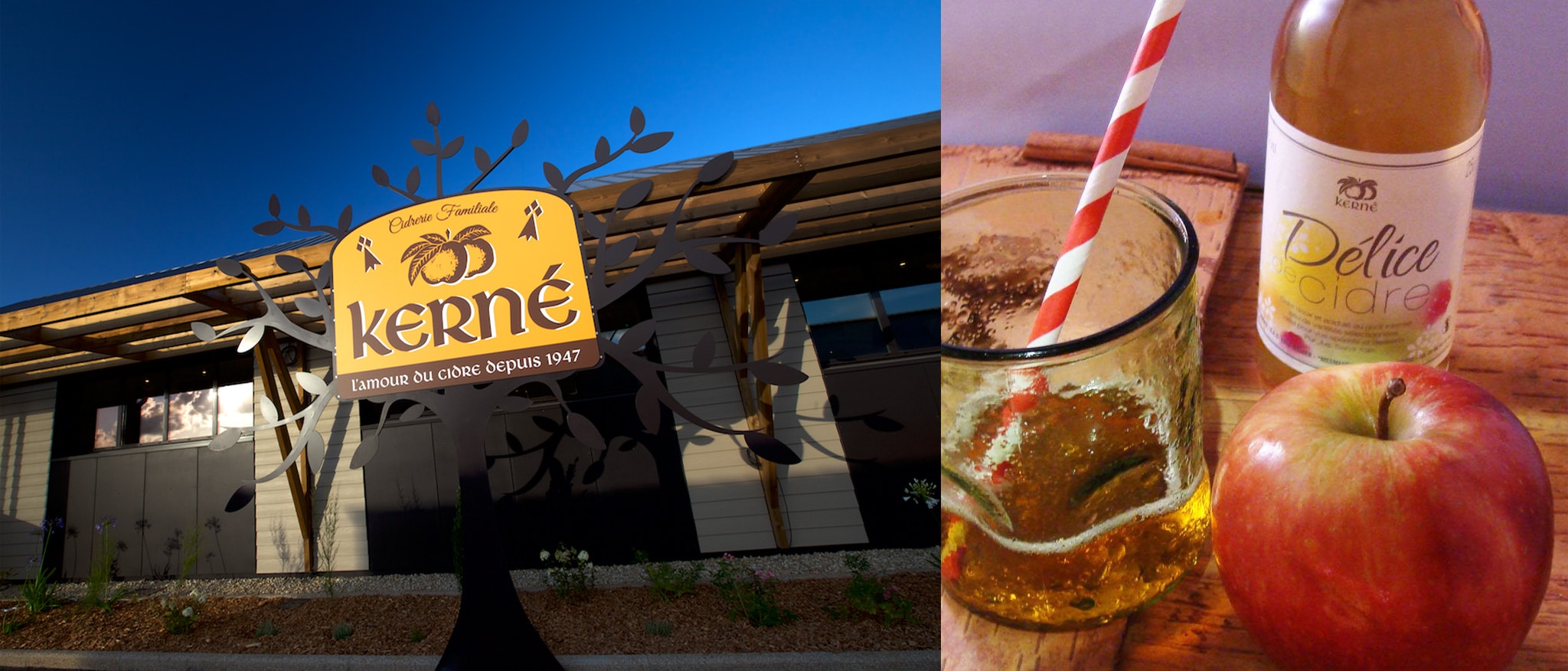 Visitez la cidrerie kerne