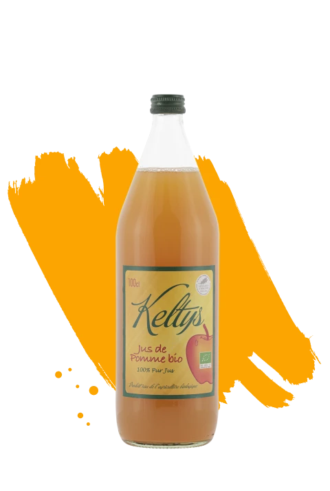 Keltys organic apple juice