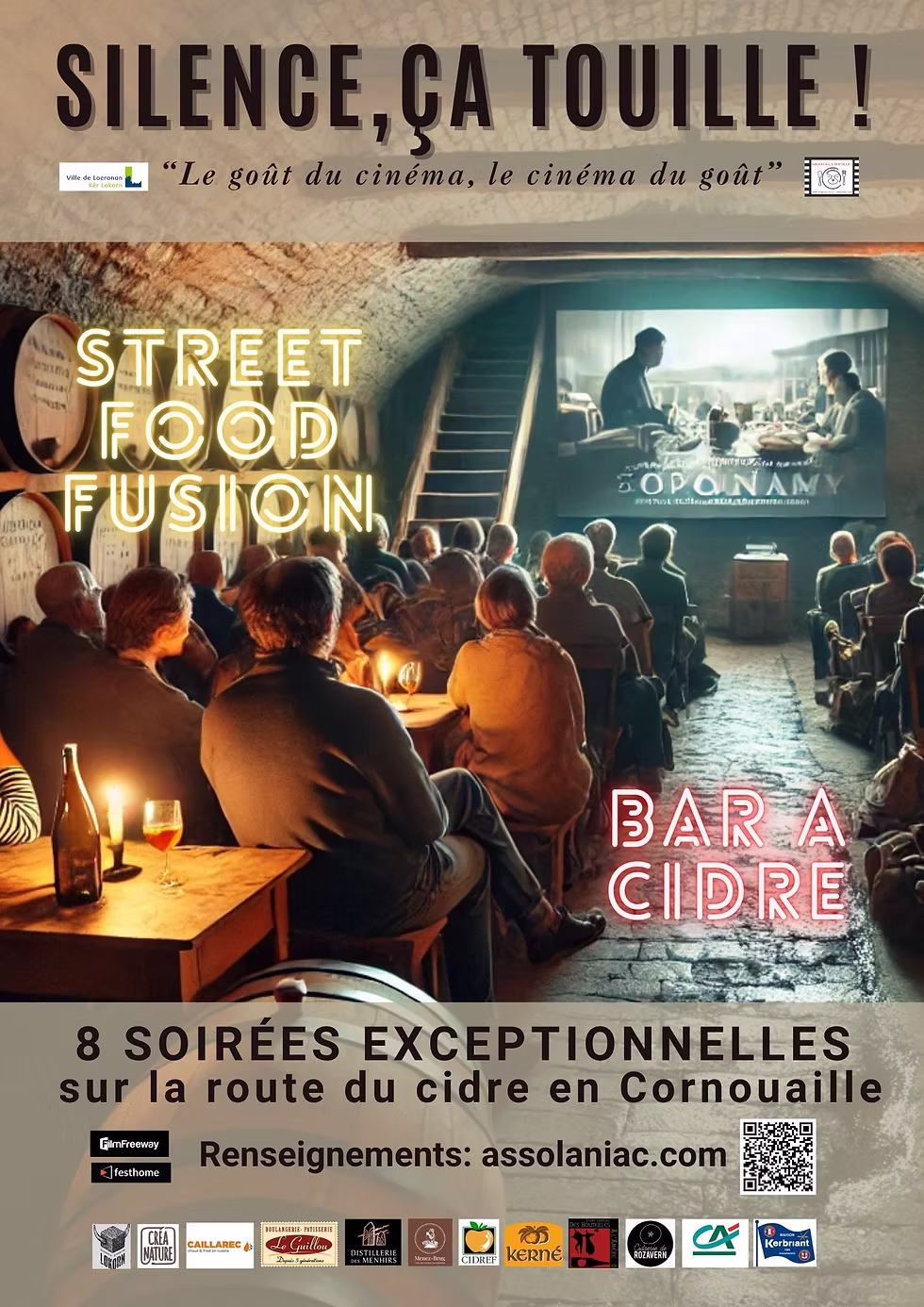 Soirée Cinéma & Cidres - SUR INSCRIPTION SUR LE SITE PARTENAIRE